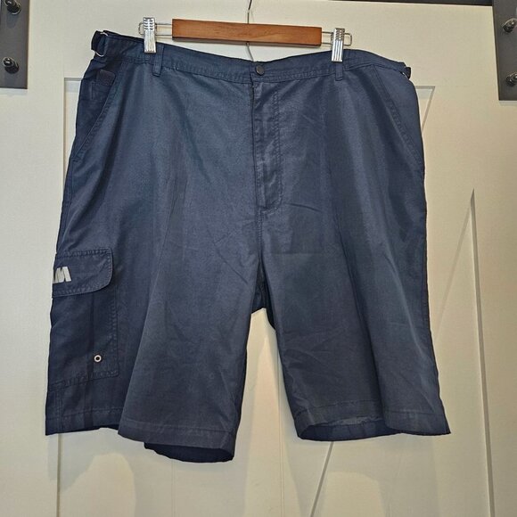 SLAM Advanced Technology Sportswear Active Board Shorts Navy Men's Size 3XL - Picture 2 of 14